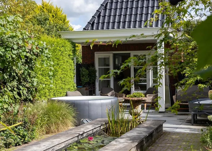 Luxury Bed & Wellness Lodge With Sauna And Jacuzzi Sint Pancras foto